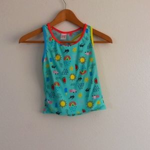 Cat and Jack Girls Tankini Size L